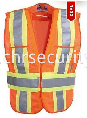 Orange Class 2 High Visibility Safety Vest